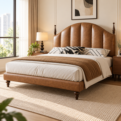 Tavrin Leather Bed Frame