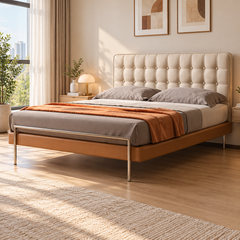 Istraro Faux Leather Bed Frame