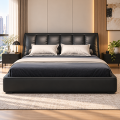 Lorandin Leather Bed Frame