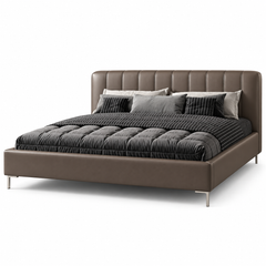 Quessan Leather Bed Frame