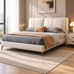 Zaremon Leather Bed Frame