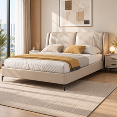 Laresto Leather Bed Frame