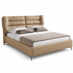 Padrien Leather Bed Frame