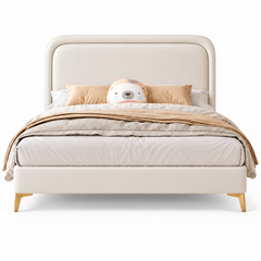 Hespern Leather Bed Frame
