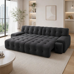 Fendora Fabric Sofa Bed (Water Repellent & Pet Friendly)
