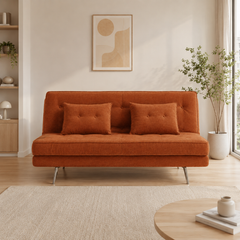 Zorven Fabric Sofa Bed (Water Repellent & Pet Friendly)