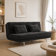Zorven Fabric Sofa Bed (Water Repellent & Pet Friendly)