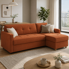 Seldrin Fabric Sofa Bed (Water Repellent & Pet Friendly)
