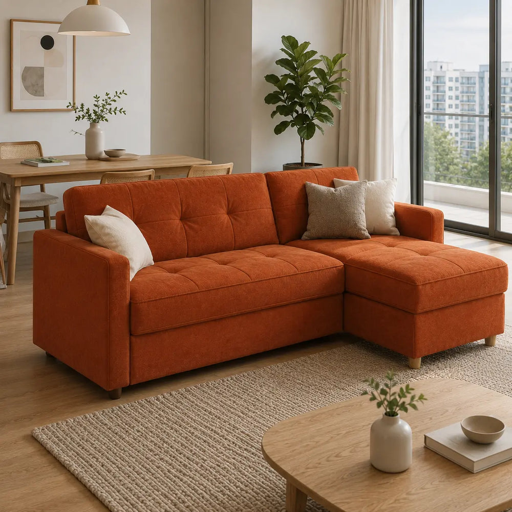 Seldrin Fabric Sofa Bed (Water Repellent & Pet Friendly) CW