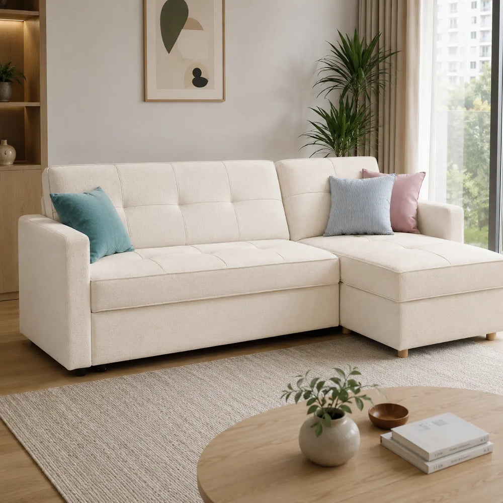 Seldrin Fabric Sofa Bed (Water Repellent & Pet Friendly) CW