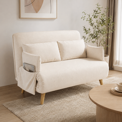 Quenric Fabric Sofa Bed (Water Repellent & Pet Friendly)