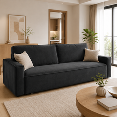 Pavero Fabric Sofa Bed (Water Repellent & Pet Friendly)
