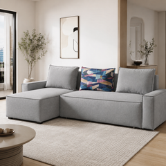 Asterin Fabric Sofa Bed (Water Repellent & Pet Friendly)
