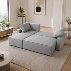 Asterin Fabric Sofa Bed (Water Repellent & Pet Friendly)