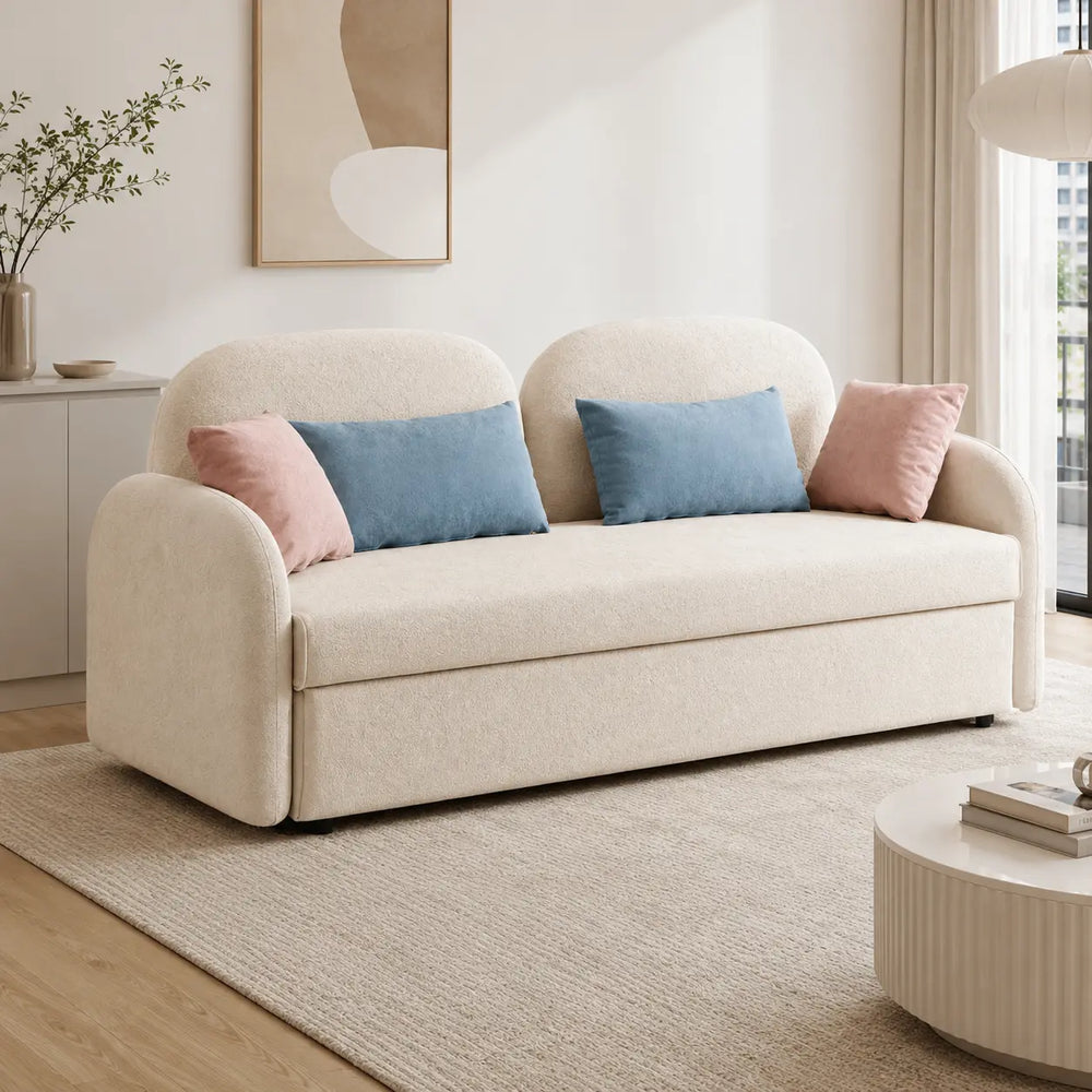 Helvian Fabric Sofa Bed (Water Repellent & Pet Friendly) CW