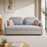 Helvian Fabric Sofa Bed (Water Repellent & Pet Friendly)