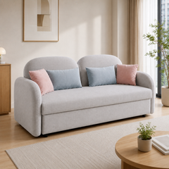 Helvian Fabric Sofa Bed (Water Repellent & Pet Friendly)