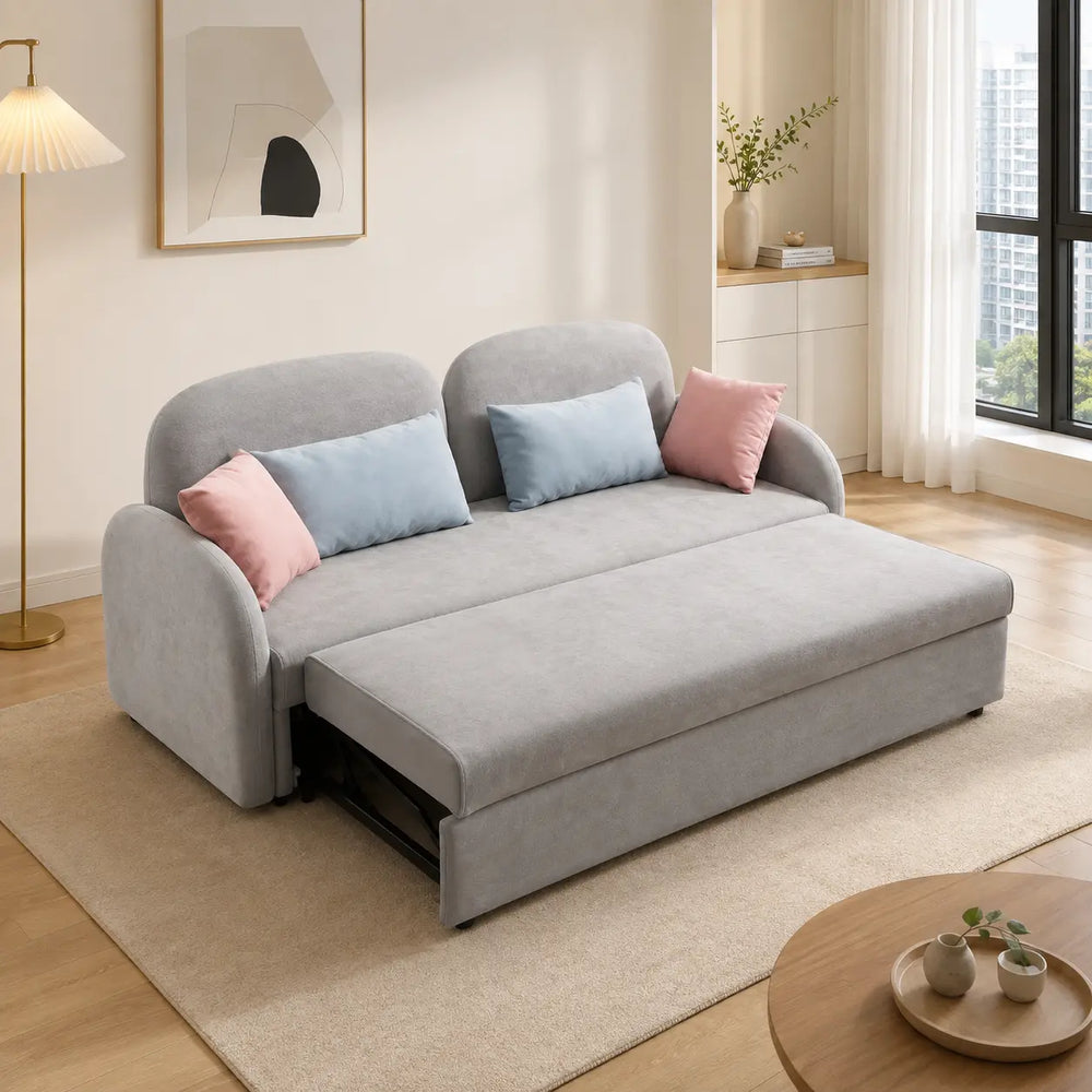 Helvian Fabric Sofa Bed (Water Repellent & Pet Friendly) CW