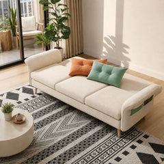 Nerelle Fabric Sofa Bed (Water Repellent & Pet Friendly)
