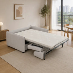 Mirelto Fabric Sofa Bed (Water Repellent & Pet Friendly)