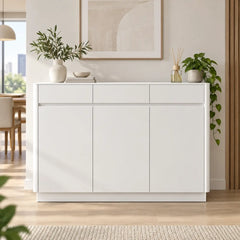 Jovora 3-Door Shoe Cabinet (120.5cm)