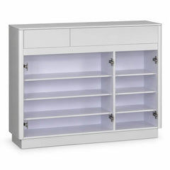 Jovora 3-Door Shoe Cabinet (120.5cm)