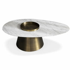 Xavelle Luxury Stone Beliy Coffee Table