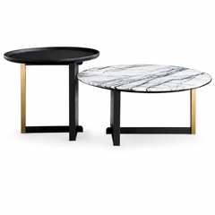 Mavienne Luxury Stone Fragrant Snow Plum Bangle Coffee Table
