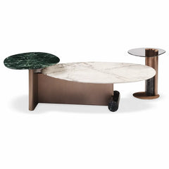 Marovelle Luxury Stone Theater Coffee Table