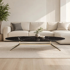 Oravelle Luxury Stone Amber Coffee Table