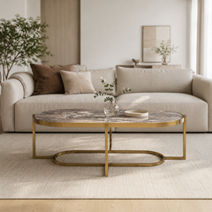 Pavienne Luxury Stone Chirame Coffee Table