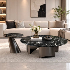 Elarenne Luxury Stone Black Rose Bijou Coffee Table