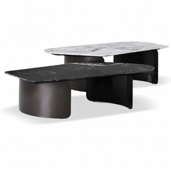 Lavenora Luxury Stone Keel Coffee Table