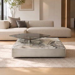 Alverose Luxury Stone Final Cut Coffee Table