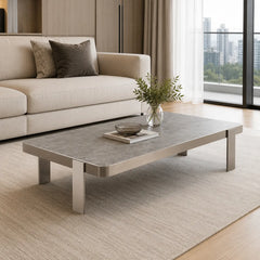 Aurestine Luxury Stone Chimera Coffee Table