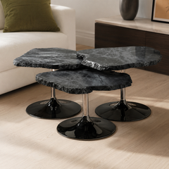 Haverin Luxury Stone Karlotta Coffee Table