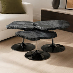 Haverin Luxury Stone Karlotta Coffee Table