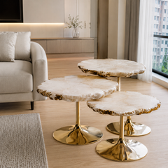 Haverin Luxury Stone Karlotta Coffee Table