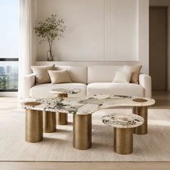 Kelvessa Luxury Stone Versace Coffee Table