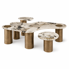 Kelvessa Luxury Stone Versace Coffee Table