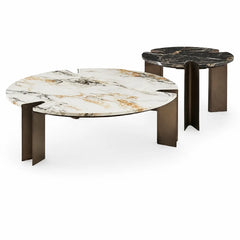 Lorvique Luxury Stone Pache Coffee Table