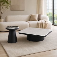 Trevielle Luxury Stone Camale Coffee Table