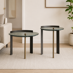 Bravienne Luxury Stone Terminal Coffee Table