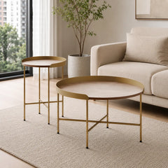 Cirevane Luxury Stone Bernard Coffee Table