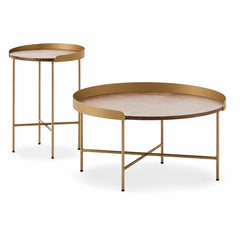 Cirevane Luxury Stone Bernard Coffee Table