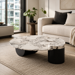 Brevora Luxury Stone Martle Coffee Table