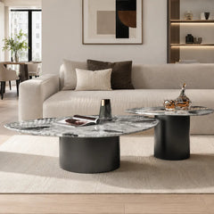 Fiorique Luxury Stone Bender Coffee Table