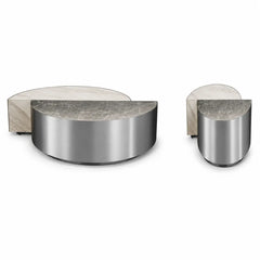 Arquesa Luxury Stone Brady Coffee Table