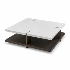 Dastelle Luxury Stone Slidria Coffee Table