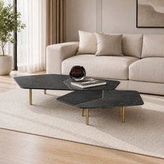 Jovarin Luxury Stone Bandle Coffee Table